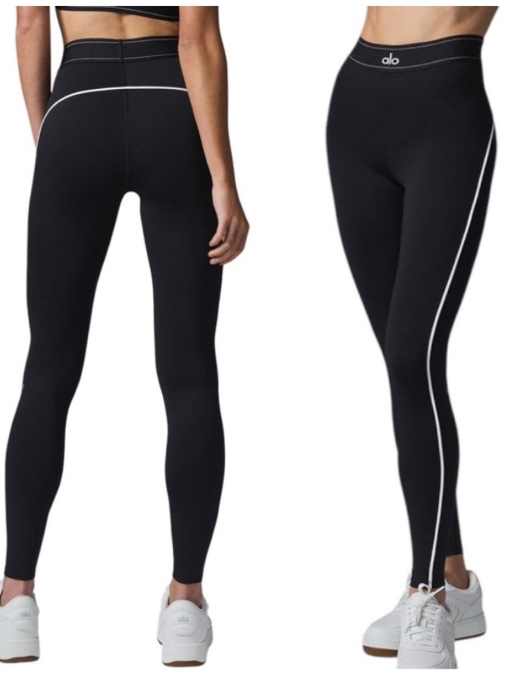 NWT Alo Yoga Airlift High-Waist Suit Up Legging size Small in Black